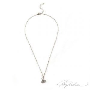 Collar Tenis Raquetas Mini Plata Colección Alcalá de Henares