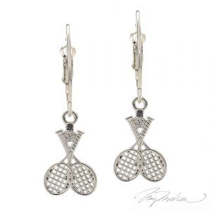 Pendientes de Rodio ARGTENIS Colección Alcalá de Henares