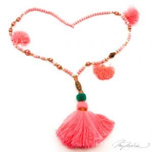 Collar Borlas en Colores 2 Colección Cervantes
