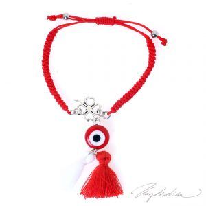 Pulsera Martisor CORTEJO en rojo de la Colección MARTIE