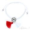 Pulsera Martisor CORTEHERR en blanco de la Colección MARTIE