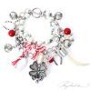 Pulsera Martisor SUERTE en plata de la Colección MARTIE