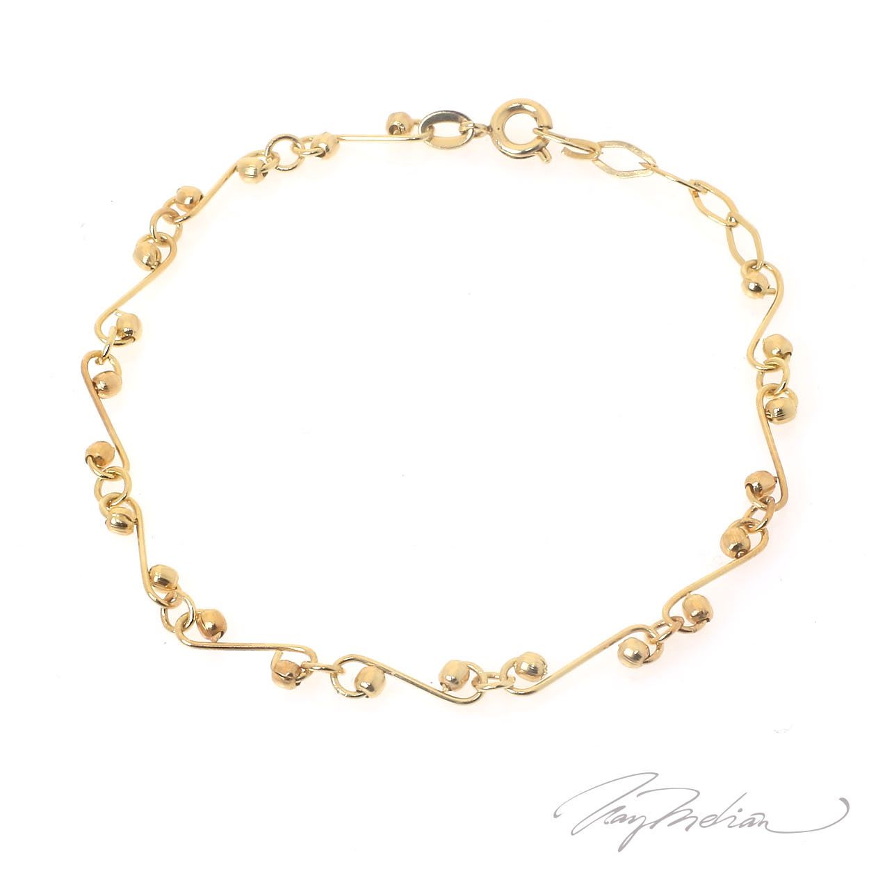 Pulsera Nay2 Oro Laminado de 18K de la colección Alcalá de Henares