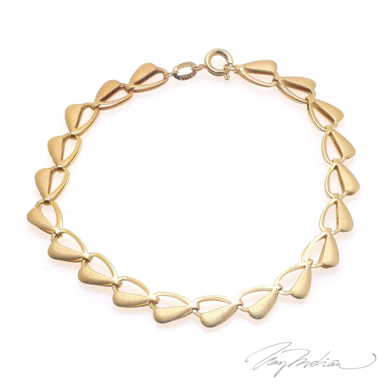 Pulsera TRIANGLE Oro Laminado de 18K de la colección Alcalá de Henares