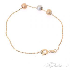 Pulsera BABYCCILCAR Oro Laminado de 18K de la colección Alcalá de Henares