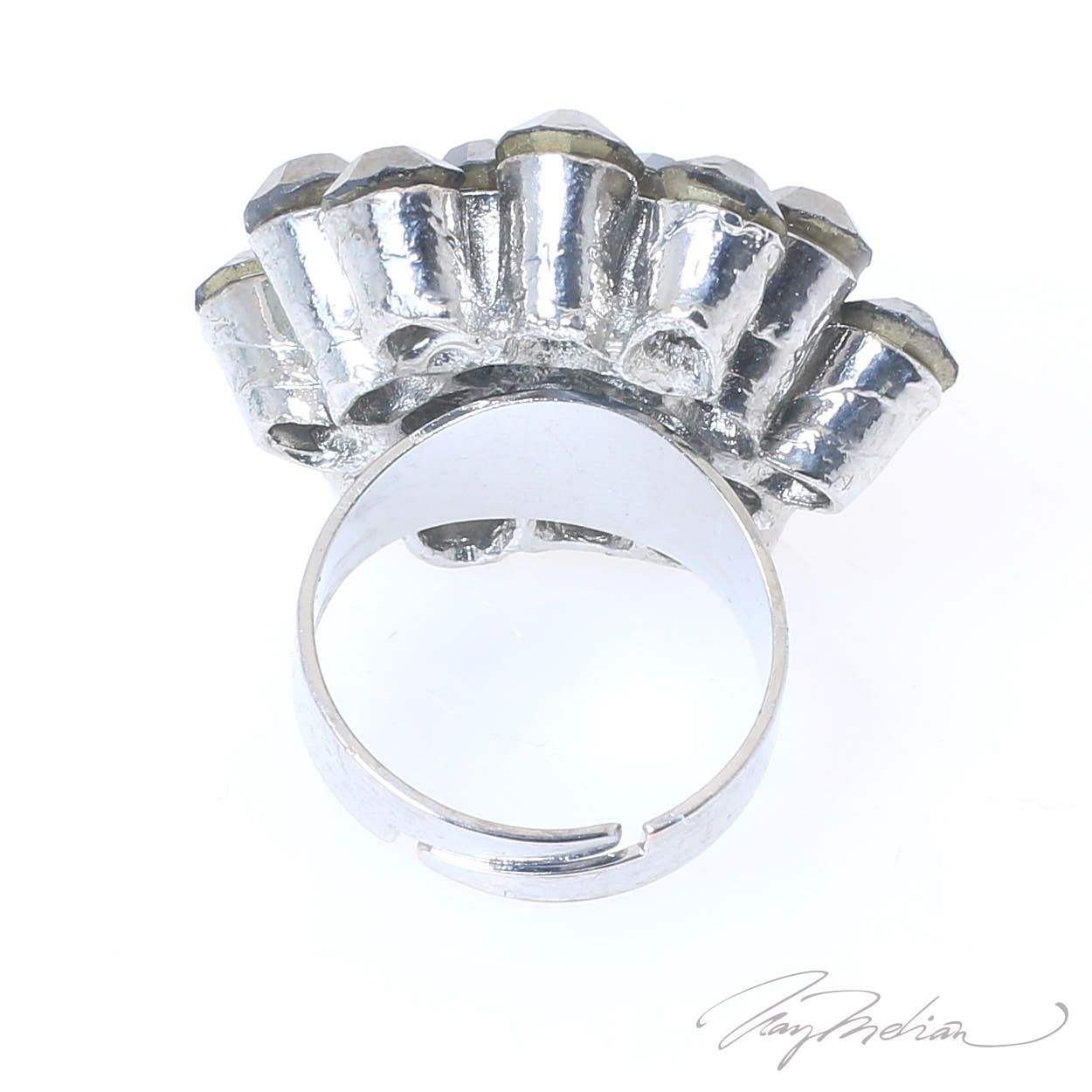 Anillo vanguardista CRISACE de la Colección CORONA - Imagen 4