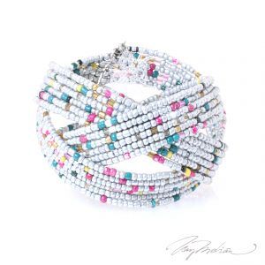 Pulsera de Cuentas TRENZAPEPI2 multicolor de la Colección CORONA