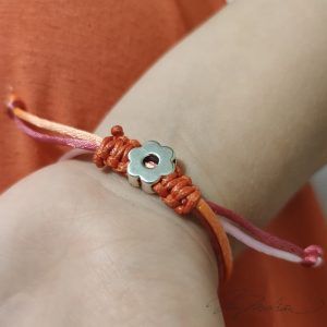 Pulsera NOMBRE en Metacrilato y Acero. Personalizable