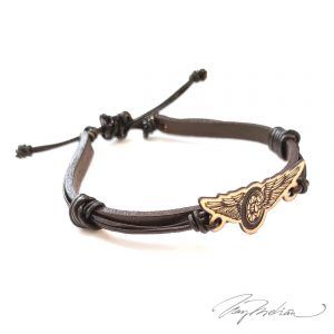 Pulsera Hombre MOTO HIPPIE Piel y Nudo
