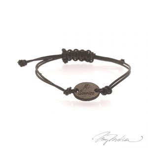 Pulsera TEL-AViV  CUER1MAD personalizada en Madera