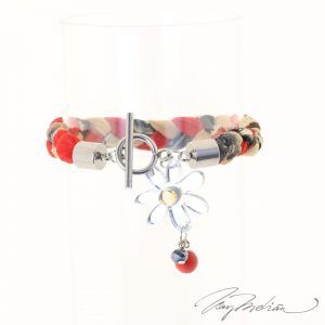 Pulsera OSLO TRENZATE personalizada en Metacrilato