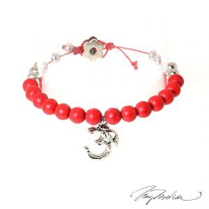 Pulsera de meditacion Flor de OM inspirada en Mumbai
