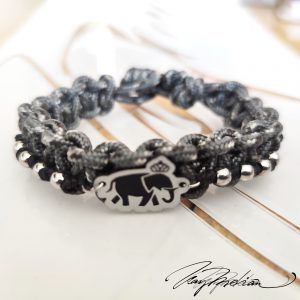 Pulsera Madrid en 2 Ruedas PARACORD 2personalizada